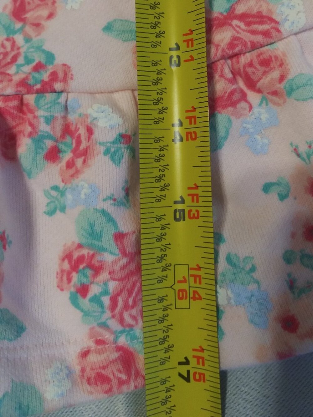 Janie and Jack Floral Print Hoodie DRESS 18-24 Months - Picture 9 of 11